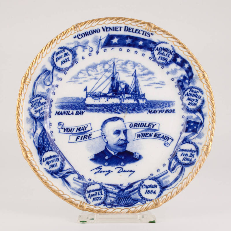 Admiral Dewey Souvenir Plate