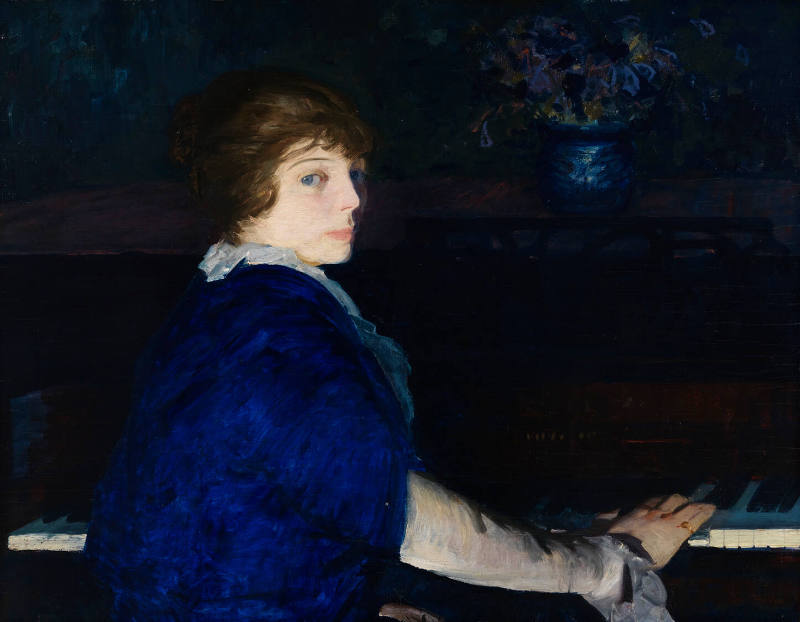 Emma at the Piano – Works – eMuseum