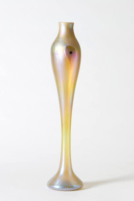 Bud Vase for Peacock Feathers