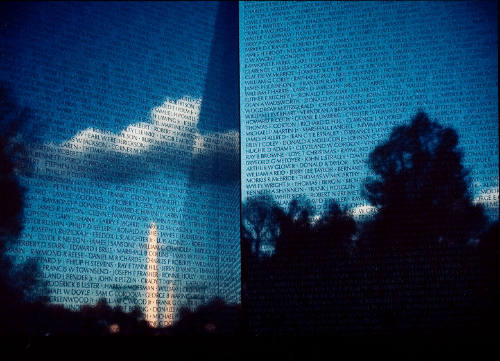 Untitled from the series Vietnam Veterans Memorial