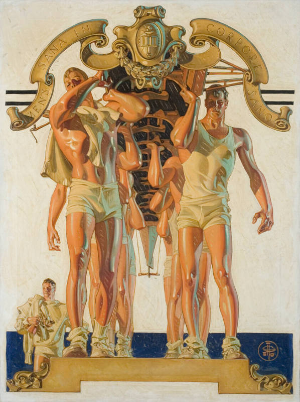 Study for the August 1932 Cover of The Saturday Evening Post