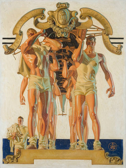 Study for the August 1932 Cover of The Saturday Evening Post