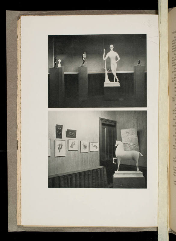 Nadelman Exhibition - 2 Rooms, December, 1915, From Camera Work No. 48