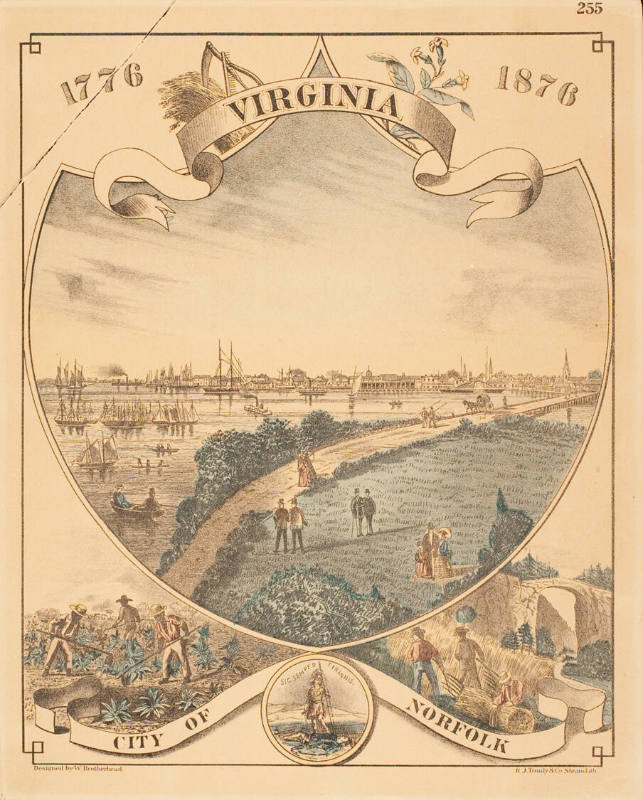 1776-1876 Virginia: City of Norfolk