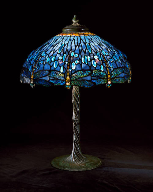 Dragonfly Library Lamp